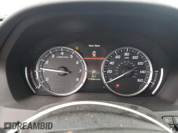 2014 Acura MDX with VIN 5FRYD3H2XEB015661, listed as a Copart auction lot 42613665 with 173,046 mi miles and Salvage Title. Bid and sale history available at carsss.com. Image 9.