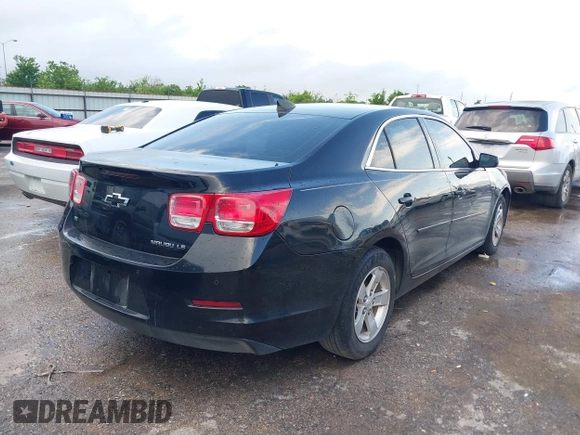 2015 Chevrolet Malibu LS with VIN 1G11B5SL5FF190900, listed as a IAAI auction lot 42048116 with 168,686 mi miles and . Bid and sale history available at DreamBid. Image 4.