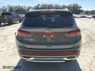 2022 Hyundai Santa Fe SEL with VIN 5NMS24AJ3NH446832, listed as a Copart auction lot 47187255 with 18,525 mi miles and Non Repairable. Bid and sale history available at carsss.com. Image 6.