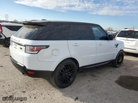 2015 Land Rover Range Rover Sport Supercharged with VIN SALWR2TF0FA612612, listed as a Copart auction lot 86506994 with 113,702 mi miles and Salvage Title. Bid and sale history available at carsss.com. Image 3.