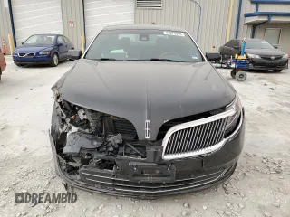 2015 Lincoln MKS with VIN 1LNHL9DK1FG600791, listed as a Copart auction lot 49575395 with 80,391 mi miles and Salvage Title. Bid and sale history available at carsss.com. Image 5.
