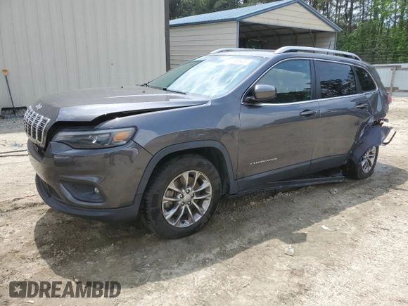 2020 Jeep Cherokee Latitude Plus with VIN 1C4PJMLB8LD638798, listed as a Copart auction lot 57263945 with 63,950 mi miles and Salvage title. Bid and sale history available at DreamBid. Image 1.