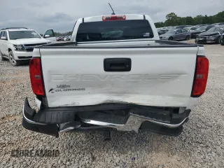 2022 Chevrolet Colorado 2WD Work Truck with VIN 1GCGSBEA6N1277842, listed as a Copart auction lot 51676685 with 60,400 mi miles and Salvage Title. Bid and sale history available at carsss.com. Image 6.