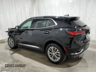 2023 Buick Envision Preferred with VIN LRBAZLR46PD076308, listed as a Copart auction lot 52106045 with 6,558 mi miles and Salvage Title. Bid and sale history available at carsss.com. Image 2.