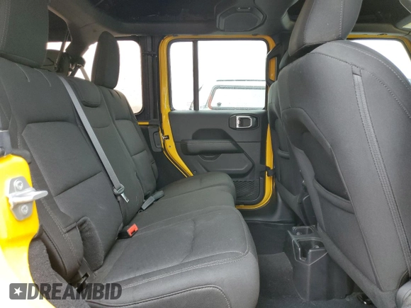2019 Jeep Wrangler Unlimited Sahara with VIN 1C4HJXEN2KW523906, listed as a Copart auction lot 50950035 with 98,013 mi miles and Salvage Title. Bid and sale history available at carsss.com. Image 11.