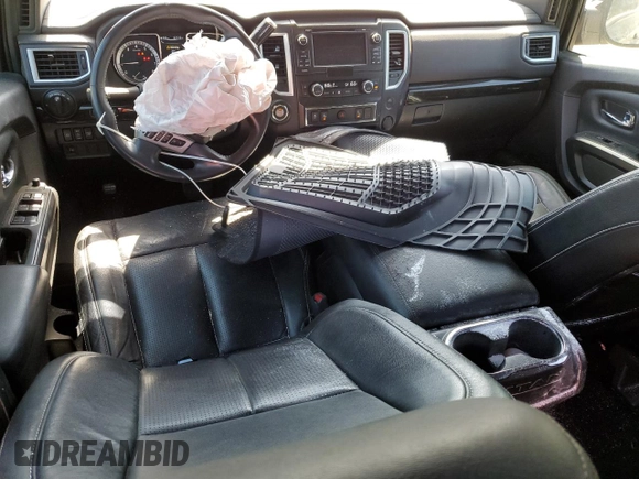 2018 Nissan Titan SV with VIN 1N6AA1E61JN520777, listed as a Copart auction lot 50312605 with 62,122 mi miles and Salvage Title. Bid and sale history available at DreamBid. Image 8.