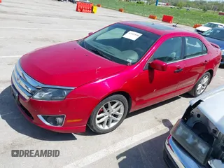 2012 Ford Fusion SEL with VIN 3FAHP0JA4CR389161, listed as a IAAI auction lot 42102898 with 215,073 mi miles. Bid and sale history available at carsss.com. Image 2.