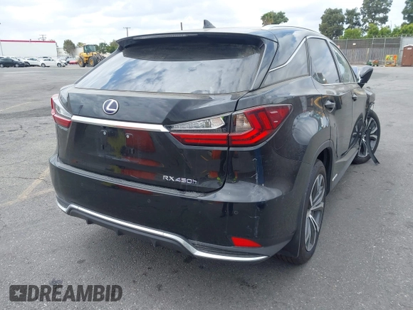 2022 Lexus RX with VIN 2T2HGMDA1NC090258, listed as a IAAI auction lot 36253855 with 8,565 mi miles. Bid and sale history available at carsss.com. Image 4.