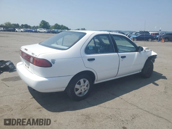 1999 Nissan Sentra XE with VIN 1N4AB41D2XC700091, listed as a Copart auction lot 59734435 with 53,658 mi miles and Salvage title. Bid and sale history available at DreamBid. Image 3.