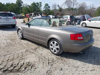 2005 Audi A4 1.8T with VIN WAUAC48H75K010658, listed as a IAAI auction lot 41840942 with 108,269 mi miles. Bid and sale history available at carsss.com. Image 3.