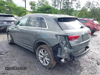 2021 Audi Q3 S line Premium with VIN WA1DECF39M1102591, listed as a IAAI auction lot 42232027 with 37,147 mi miles and . Bid and sale history available at DreamBid. Image 14.