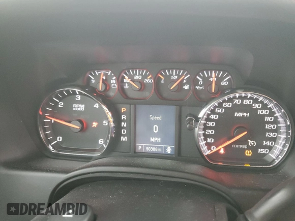 2016 Chevrolet Tahoe Commercial with VIN 1GNLCDEC8GR316001, listed as a Copart auction lot 42633985 with 90,388 mi miles and Salvage title. Bid and sale history available at DreamBid. Image 9.