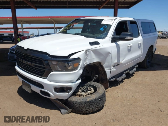 2021 Ram 1500 Big Horn с VIN 1C6SRFBT7MN682934, выставлен на аукционе IAAI как лот 42239094 с пробегом 85 381 миль миль и . История ставок и продаж доступна на DreamBid. Изображение 17.