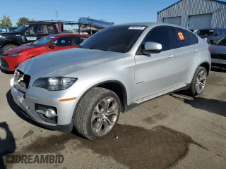 2011 BMW X6 50i with VIN 5UXFG8C51BLZ95741, listed as a Copart auction lot 76528134 with 143,966 mi miles and Salvage Title. Bid and sale history available at carsss.com. Image 1.