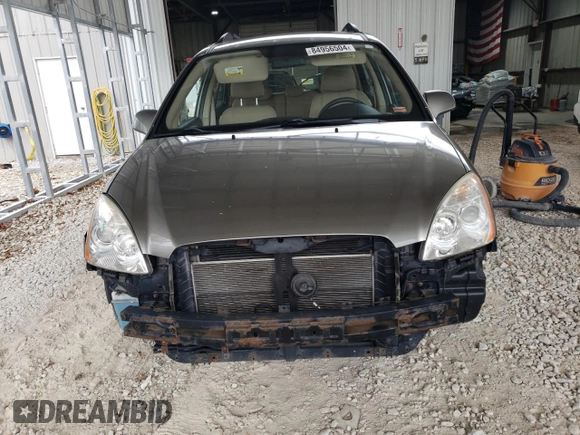 2009 Kia Rondo LX with VIN KNAFG526297252855, listed as a Copart auction lot 84956504 with 83,351 mi miles and Salvage Title. Bid and sale history available at carsss.com. Image 5.