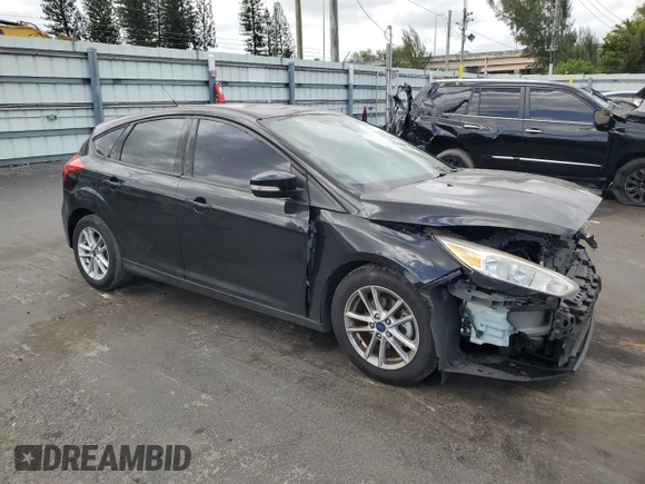 2017 Ford Focus SE with VIN 1FADP3K24HL241881, listed as a Copart auction lot 51017165 with 50,605 mi miles and Salvage Title. Bid and sale history available at carsss.com. Image 4.