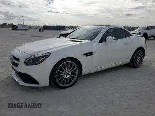 2017 Mercedes-Benz SLC 300 z VIN WDDPK3JA7HF138747, wystawiony jako Copart lot #86614014 z przebiegiem 36 199 mil mil oraz Szkoda całkowita • Salvage title. Historia ofert i sprzedaży dostępna na DreamBid. Obrazek 1.
