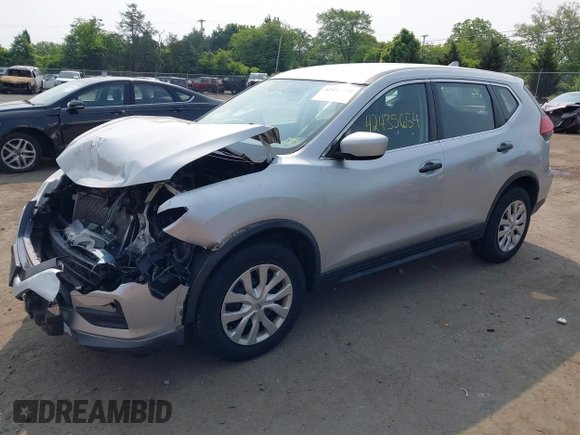 2017 Nissan Rogue SV with VIN KNMAT2MV7HP565670, listed as a IAAI auction lot 42435654 with 99,114 mi miles and . Bid and sale history available at DreamBid. Image 22.