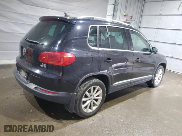 2017 Volkswagen Tiguan Wolfsburg Edition with VIN WVGSV7AX0HW502932, listed as a Copart auction lot 61498075 with 133,479 mi miles and Clean title. Bid and sale history available at DreamBid. Image 3.