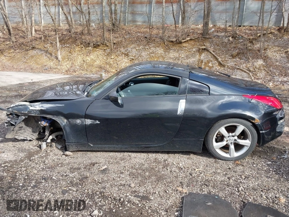 2008 Nissan 350Z with VIN JN1BZ34D78M706046, listed as a IAAI auction lot 41976435 with 80,321 mi miles. Bid and sale history available at carsss.com. Image 14.