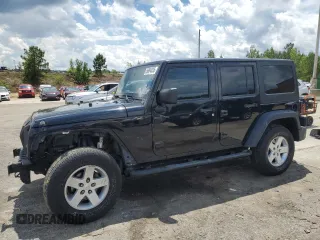 2017 Jeep Wrangler Unlimited Sport with VIN 1C4HJWDG0HL601932, listed as a Copart auction lot 56894835 with 178,525 mi miles and Salvage title. Bid and sale history available at DreamBid. Image 1.