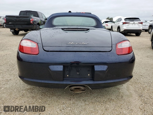 2005 Porsche Boxster с VIN WP0CA29875U713041, выставлен на аукционе Copart как лот 74948004 с пробегом Не указан миль и Списание • Salvage title. История ставок и продаж доступна на DreamBid. Изображение 6.