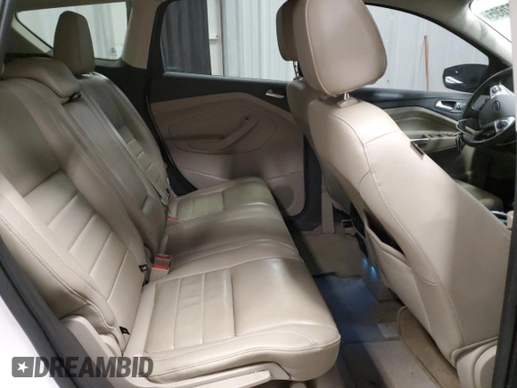 2014 Ford Escape Titanium with VIN 1FMCU9JX1EUD40870, listed as a Copart auction lot 51337695 with 163,210 mi miles and Salvage Title. Bid and sale history available at DreamBid. Image 11.