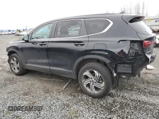 2021 Hyundai Santa Fe SE with VIN 5NMS1DAJ4MH355277, listed as a Copart auction lot 48996335 with 23,806 mi miles and Salvage Title. Bid and sale history available at carsss.com. Image 2.