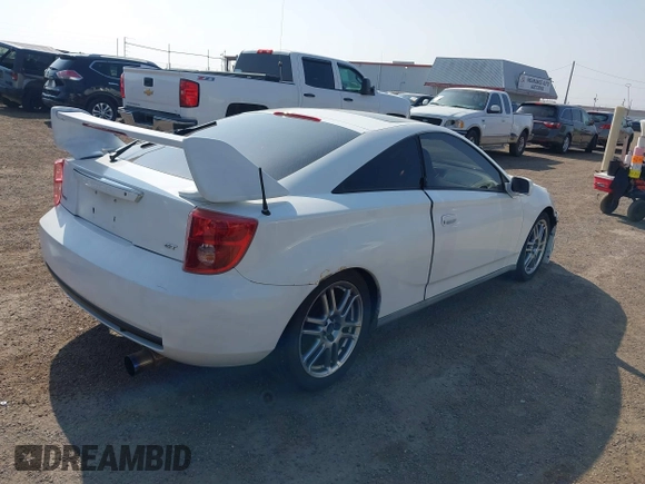 2005 Toyota Celica GT with VIN JTDDR32T450181319, listed as a IAAI auction lot 41778333 with 227,575 mi miles. Bid and sale history available at carsss.com. Image 4.