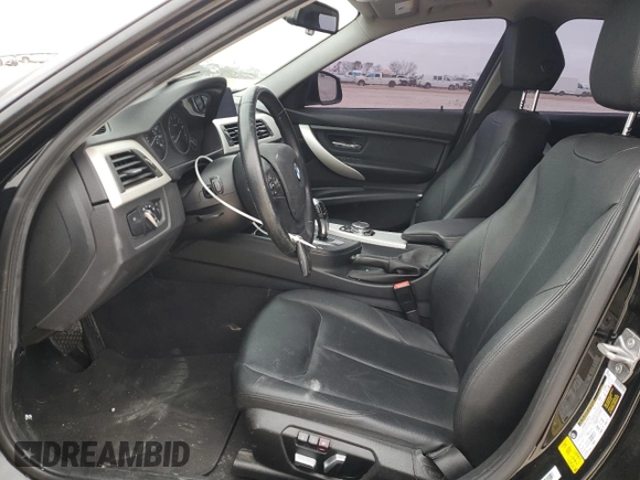 2016 BMW 3 Series 320i with VIN WBA8E1G51GNT37654, listed as a Copart auction lot 43650585 with 141,032 mi miles and Salvage Title. Bid and sale history available at DreamBid. Image 7.