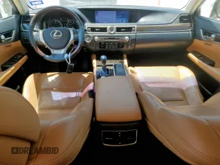 2013 Lexus GS 350 with VIN JTHBE1BL7D5015058, listed as a Copart auction lot 66195415 with 87,377 mi miles and Salvage title. Bid and sale history available at DreamBid. Image 8.