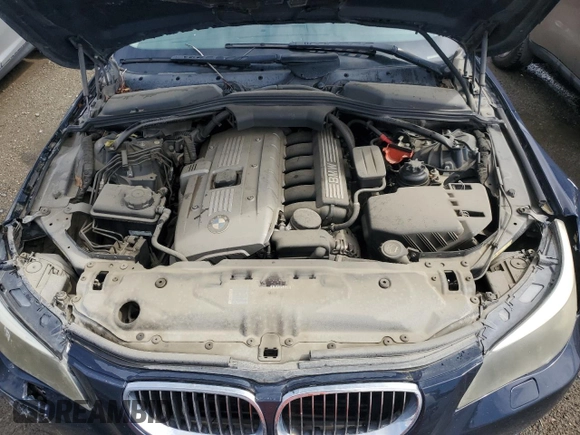2007 BMW 5 Series 530xi with VIN WBANF73547CU27630, listed as a Copart auction lot 43837325 with Not Provided miles and Salvage Title. Bid and sale history available at carsss.com. Image 11.