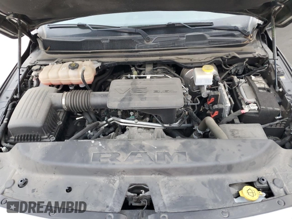 2022 Ram 1500 Big Horn with VIN 1C6RREFG0NN472389, listed as a Copart auction lot 86263364 with 37,083 mi miles and Salvage title. Bid and sale history available at DreamBid. Image 12.