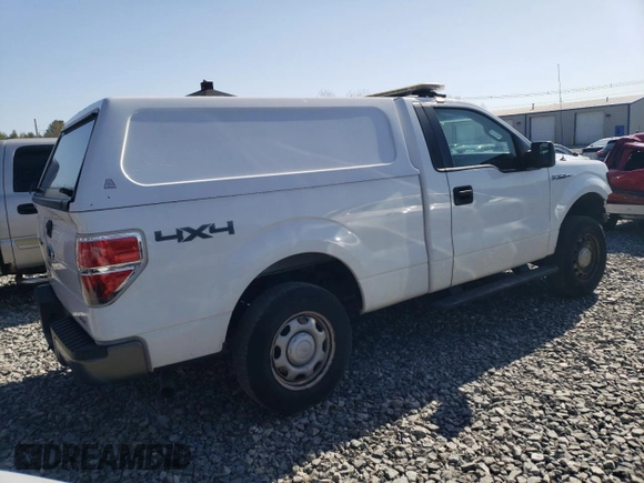 2013 Ford F-150 XL with VIN 1FTMF1EM7DKE99584, listed as a Copart auction lot 52521475 with 104,424 mi miles and Clean Title. Bid and sale history available at carsss.com. Image 3.
