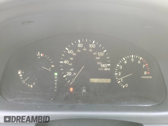 2002 Lexus RX 300 with VIN JTJGF10U620123324, listed as a Copart auction lot 79619434 with 109,231 mi miles and Salvage Title. Bid and sale history available at carsss.com. Image 9.