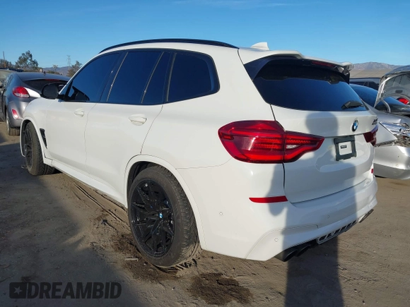 2021 BMW X3 M z VIN 5YMTS0C05M9D03595, wystawiony jako IAAI lot #41324012 z przebiegiem 38 157 mil mil oraz . Historia ofert i sprzedaży dostępna na DreamBid. Obrazek 3.