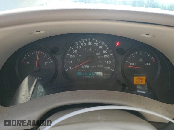 2004 Chevrolet Impala with VIN 2G1WF52E649307398, listed as a Copart auction lot 54770175 with 174,431 mi miles and Salvage Title. Bid and sale history available at carsss.com. Image 9.