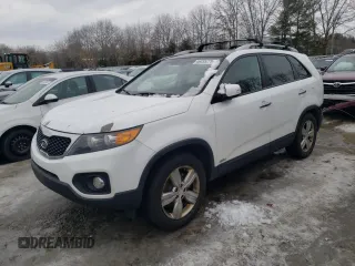2013 Kia Sorento EX with VIN 5XYKUDA23DG374347, listed as a Copart auction lot 46455275 with 170,013 mi miles and Clean Title. Bid and sale history available at carsss.com. Image 1.