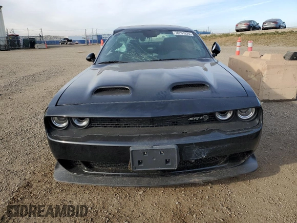 2021 Dodge Challenger SRT Hellcat with VIN 2C3CDZC98MH644920, listed as a Copart auction lot 78291074 with 6,808 mi miles and Salvage Title. Bid and sale history available at DreamBid. Image 5.