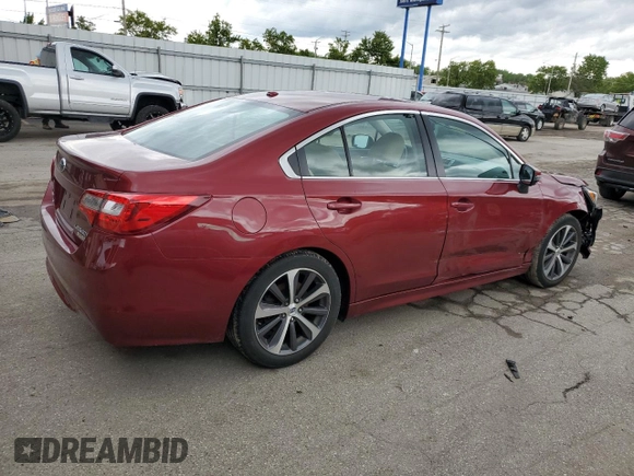 2015 Subaru Legacy Limited with VIN 4S3BNAN64F3025763, listed as a Copart auction lot 57325965 with 64,494 mi miles and Salvage title. Bid and sale history available at DreamBid. Image 3.