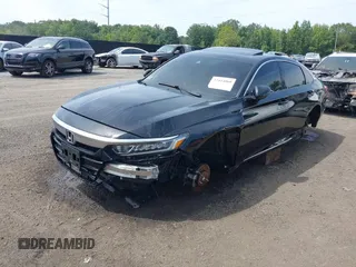 2018 Honda Accord EX-L z VIN 1HGCV1F58JA089787, wystawiony jako IAAI lot #37444060 z przebiegiem 40 195 mil mil oraz . Historia ofert i sprzedaży dostępna na DreamBid. Obrazek 2.