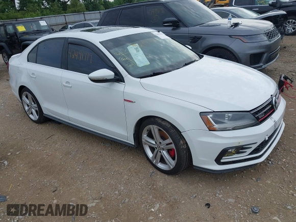 2017 Volkswagen Jetta GLI z VIN 3VW4T7AJ8HM349440, wystawiony jako IAAI lot #42491919 z przebiegiem 141 764 mil mil oraz . Historia ofert i sprzedaży dostępna na DreamBid. Obrazek 1.