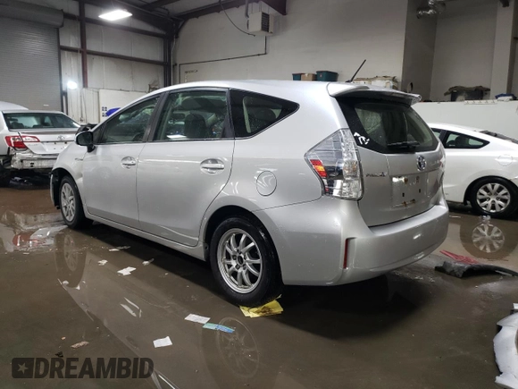 2014 Toyota Prius Two with VIN JTDZN3EUXEJ014995, listed as a Copart auction lot 50242315 with 139,184 mi miles and Salvage Title. Bid and sale history available at DreamBid. Image 2.