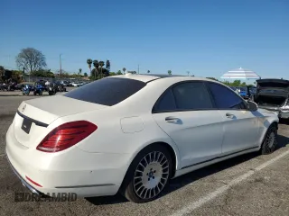 2019 Mercedes-Benz S 560 with VIN WDDUG8DB1KA477630, listed as a Copart auction lot 56252885 with 111,758 mi miles and Salvage title. Bid and sale history available at DreamBid. Image 3.