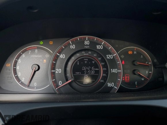 2016 Honda Accord Sport с VIN 1HGCR2F57GA133331, выставлен на аукционе Copart как лот 61716265 с пробегом 64 216 миль миль и Списание • Salvage title. История ставок и продаж доступна на DreamBid. Изображение 9.