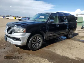 2017 Lincoln Navigator Select z VIN 5LMJJ3JT9HEL04219, wystawiony jako Copart lot #46553165 z przebiegiem 163 710 mil mil oraz Czysty tytuł • Clean title. Historia ofert i sprzedaży dostępna na DreamBid. Obrazek 1.