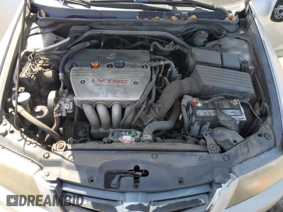 2005 Acura TSX with VIN JH4CL96885C011077, listed as a Copart auction lot 57878185 with 211,652 mi miles and Salvage title. Bid and sale history available at DreamBid. Image 11.