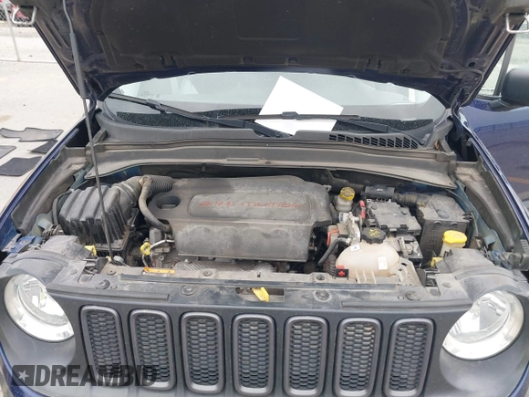 2016 Jeep Renegade Trailhawk with VIN ZACCJBCTXGPD30986, listed as a IAAI auction lot 41970876 with 55,814 mi miles and . Bid and sale history available at carsss.com. Image 10.