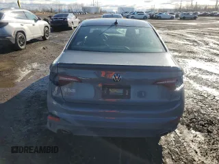 2024 Volkswagen Jetta 40th Anniversary Edition with VIN 3VW9T7BU7RM004058, listed as a Copart auction lot 79098874 with 23,451 mi miles and Salvage title. Bid and sale history available at DreamBid. Image 6.