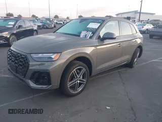 2023 Audi Q5 S line Prestige with VIN WA1F2AFY5P2128024, listed as a IAAI auction lot 41772429 with 10,106 mi miles. Bid and sale history available at carsss.com. Image 2.